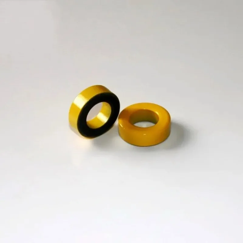 10Pcs T80-6 Imported Iron Powder Core Sendust Toroidal Magnetic Ring High Frequency Inductor Transformer Core