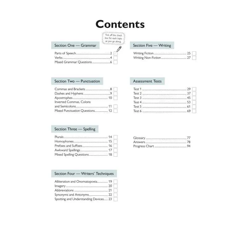 11 English Practice Book  Assessment Tests  Ages 1011 For All Test Providers CGP Books 9781789088038
