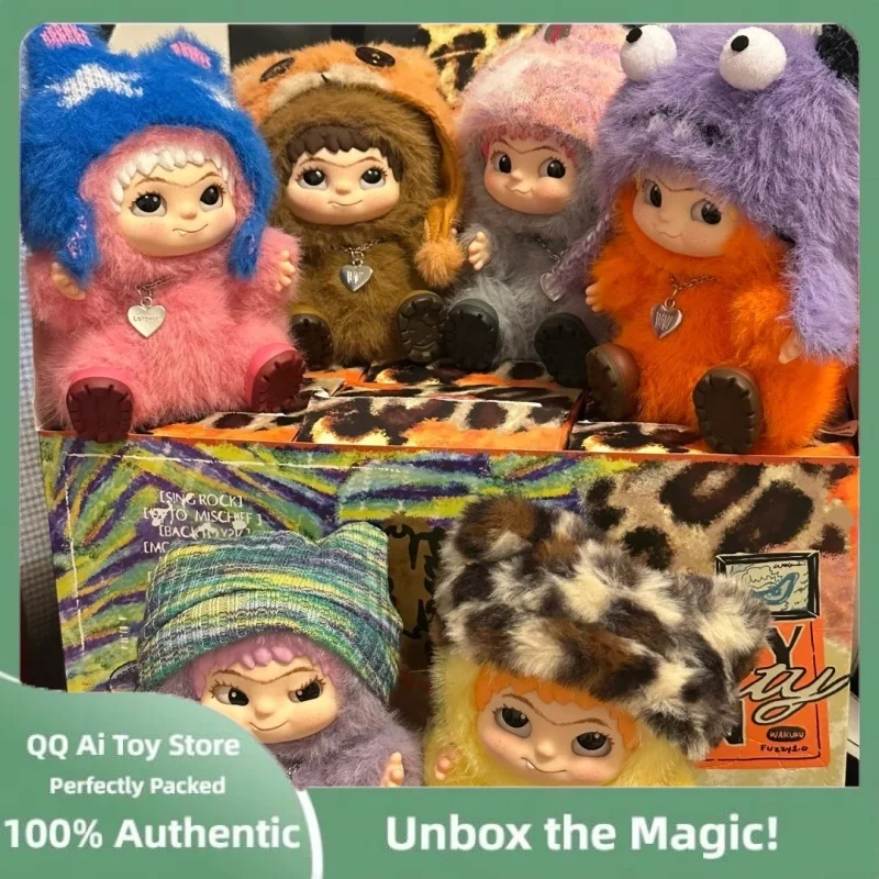 

Hot Selling In Stock Wakuku Mao Mao Chao Fun Party Series Action Vinyl Doll Kawaii Surprise Toy Pendant Doll Girls Lovely Gift