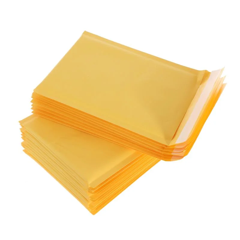 100 Stks/partij Kraftpapier Bubble Enveloppen Tassen Verschillende Specificaties Mailers Padded Verzending Envelop Met Bubble Mailing Zak