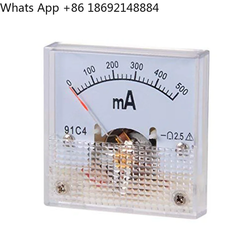 Pointer DC ammeter mAh meter Pointer type  -20mA30mA500mA