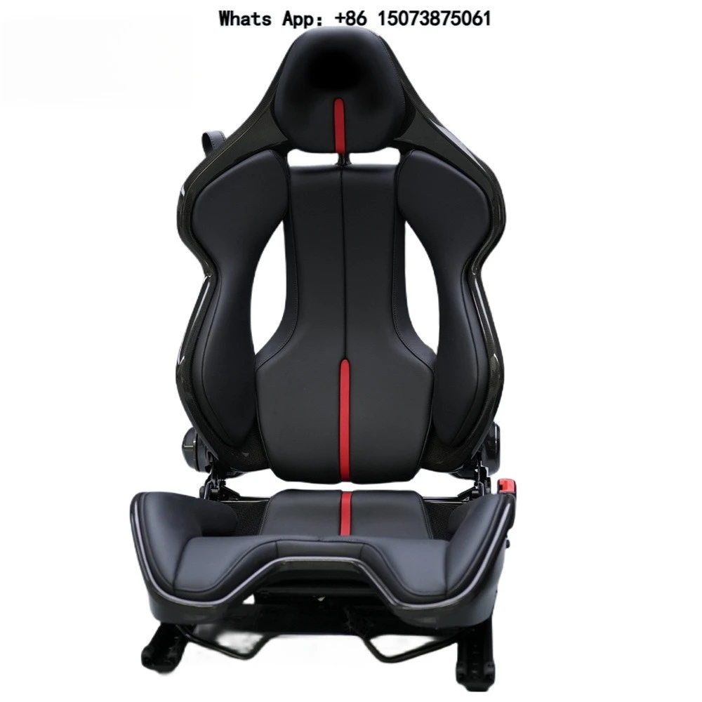 New Arrival S Style Carbon Fiber Racing Seat Carbon Bucket Seat for Ferr-ari All Series