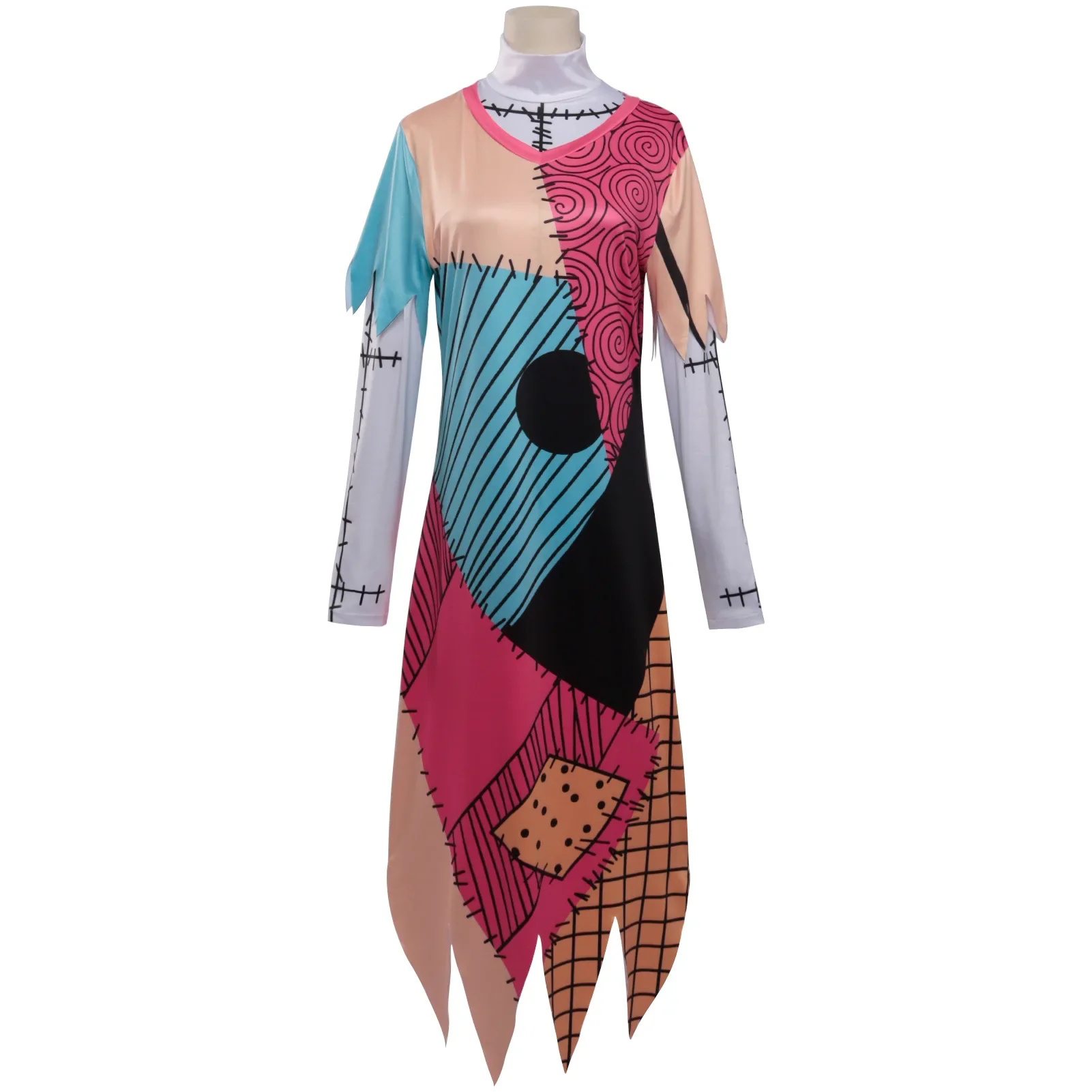 

The Nightmare Before Christmas Cosplay Sally Costume