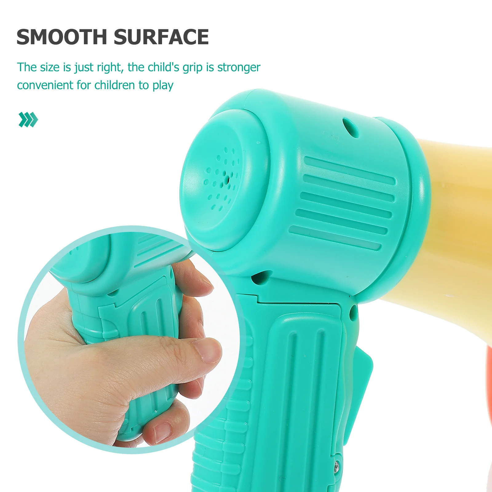 

Novelty Voice Changer Speaker Electronic Plaything Bright Color Plastic Kid Loud-Speaker for Stage Performance Party Cheer Sound