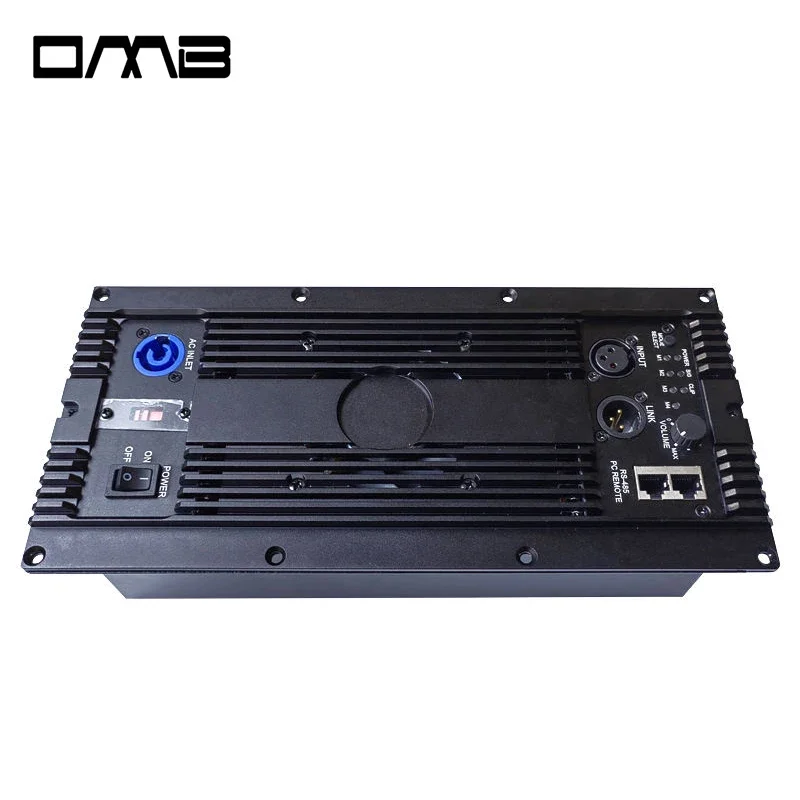 PDA801+CQ260D Mono Channel 1200 Watts Speakers Karaoke Amplifier Professional Audio Active Speakers Home Theater System