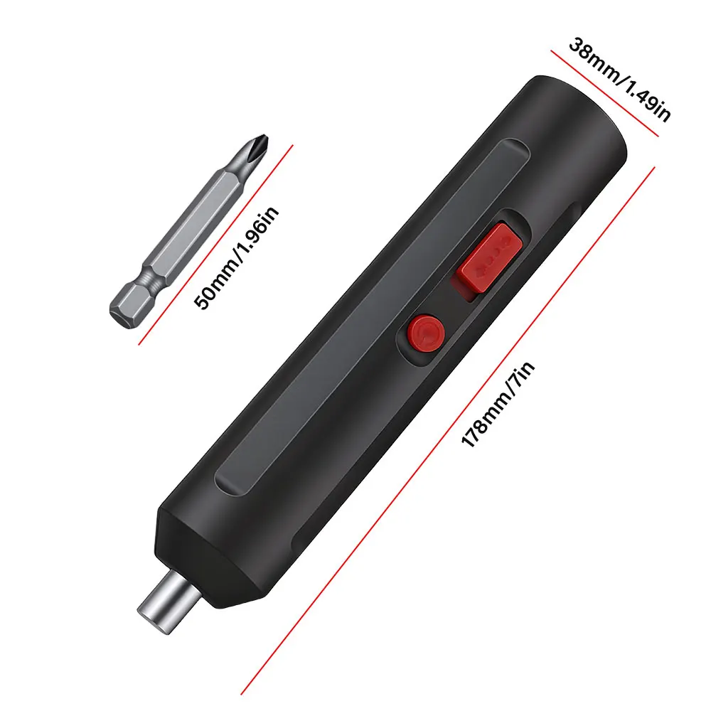 

Беспроводная электрическая отвертка с USB-зарядкой, портативная ударная дрель, ручной инструмент для ремонта