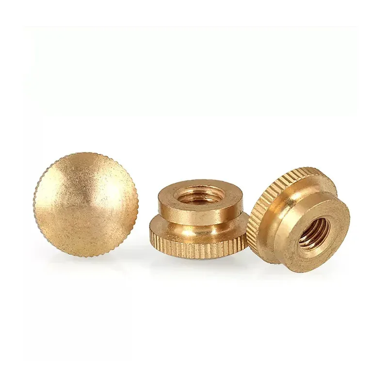 

Non Magnetic Brass High Head Thumb Nut Corrosion Resistant for Precision Instruments and Electronic Equipment M3 to M8