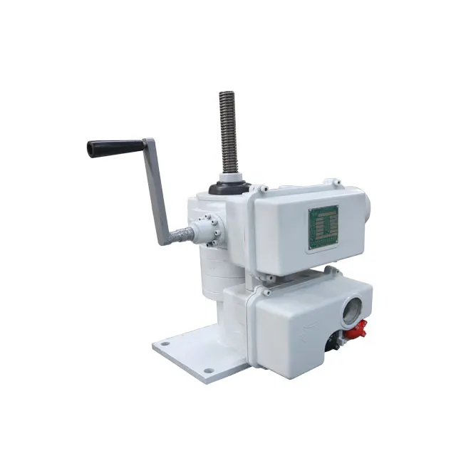 

Electric actuator multi-turn gate valve opener and closing machine 4-20mA control DC24V