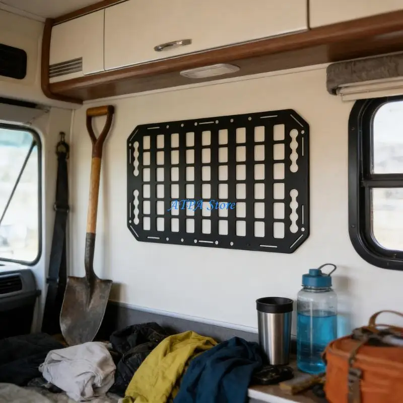 U13C Metal Panel Organizers For And Truck Storage With Easy Installation Compacts Design Efficient Gear Management