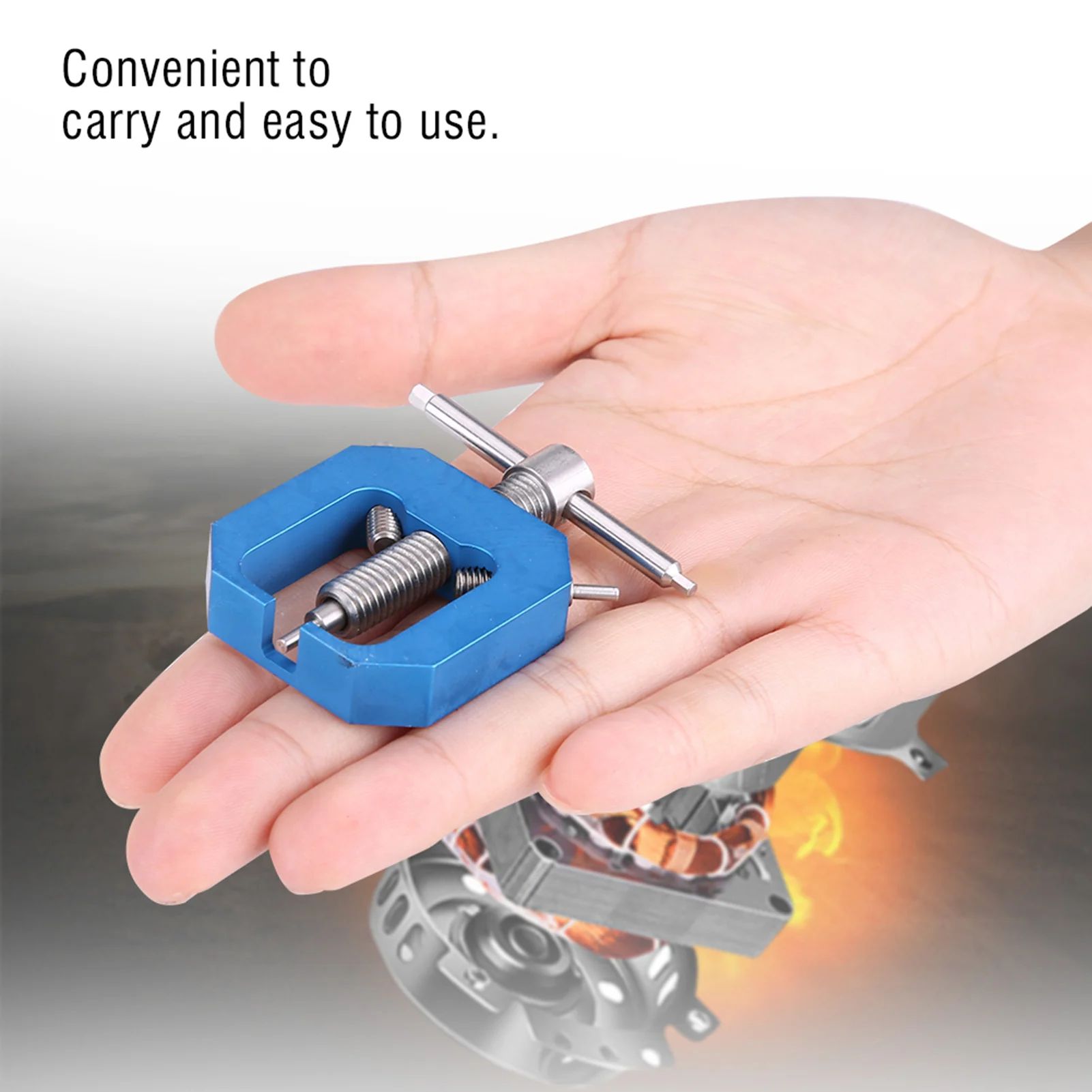 Portable Motor Gear Remover Pinion Gear Puller Professional Tool Motor Pinion Gear Puller Remover for RC Motors Accessory