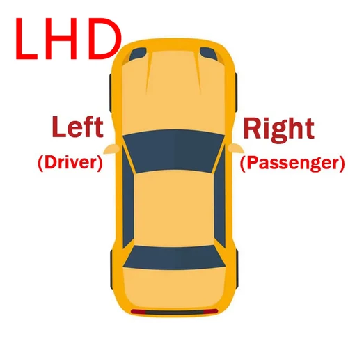 Imagen 2 del producto 3/5 pines para Honda Civic 9th FB2/FB3 2012 2013 2014 2015 conjunto de espejo retrovisor lateral de coche Auto 3 pines eléctrico ajustable LED de 5 pines