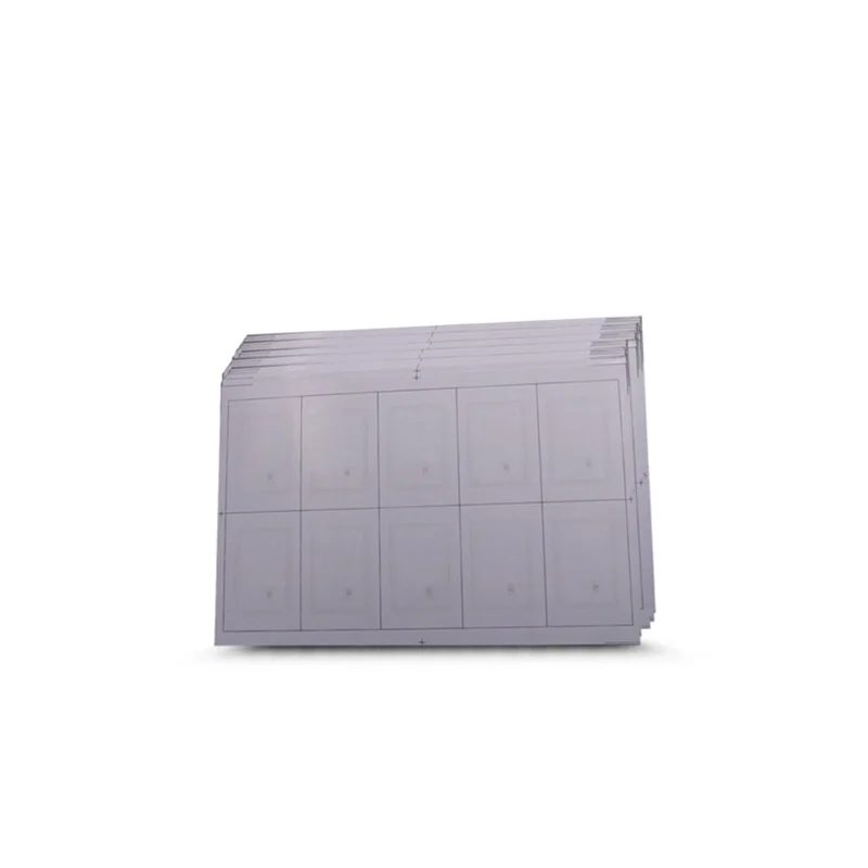 

125khz id em4100 Rfid Dry Inlay Kaart Inlays Contaceless Card Inlay A4(2*5)1000 Stks/partij