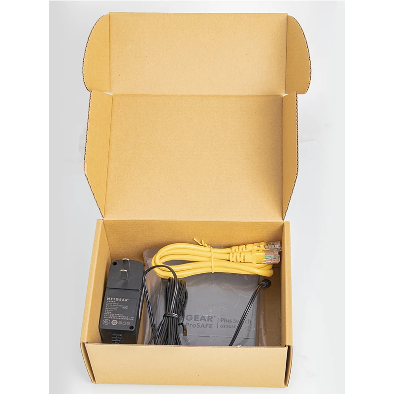 NETGEAR-interruptores inteligentes gestionados Plus GS105E ProSafe, 5 puertos, Gigabit, Ethernet