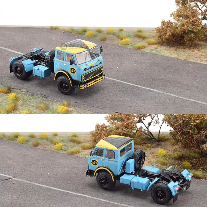 

1:43 Scale Soviet Minsk MAZ-5429 Heavy-duty Truck SSM1641 Simulation Alloy Truck Model Static Display Collectible Toy Gift