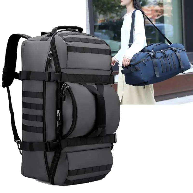 

Tactical Sport Duffel Bag Gym Fitness Yoga Backpack Outdoor Camping Training Climbing Shoulder Bag Molle Hiking Storage Rucksack
