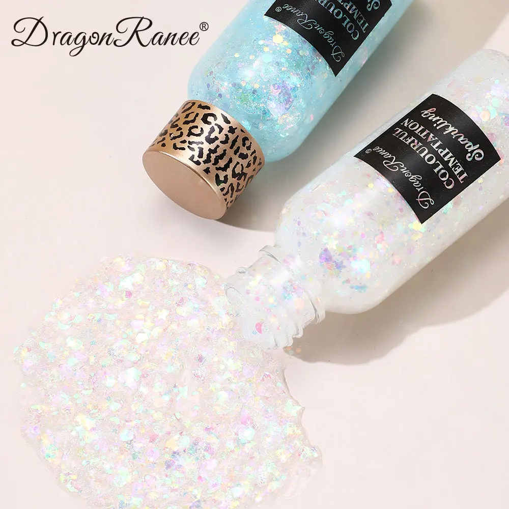 12 Color Eye Glitter Shiny Sequins Shimmer Liquid Eyshadow Cosmetic Glossy Glitter gel Cream Chameleon Eye shadow