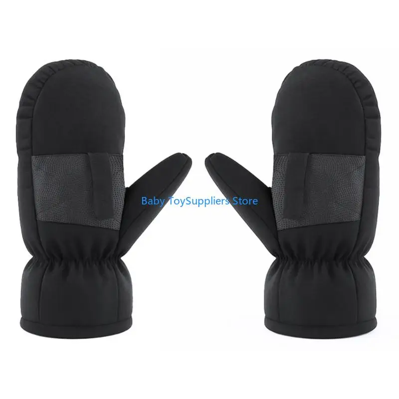 

R1WF коляски для холодной погоды, варежки, ветрозащитная ткань, термодизайн, эластичные манжеты, надежная застежка-липучка для