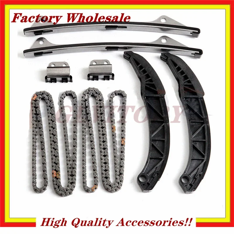 

Timing Chain Kit 24321-3C100 24820-3C100 24810-3C200 24410-3C300 For Hyundai Azera Sonata Genesis Kia Sedona 06-10 3.3L 3.8L