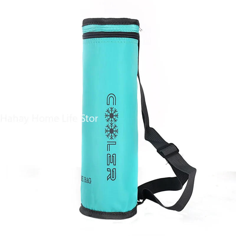 Water Bottle Tote Bag Universal Water Bottle Pouch Large Capacity Insulated Cooler Bag Outdoor Traveling Camping Hiking