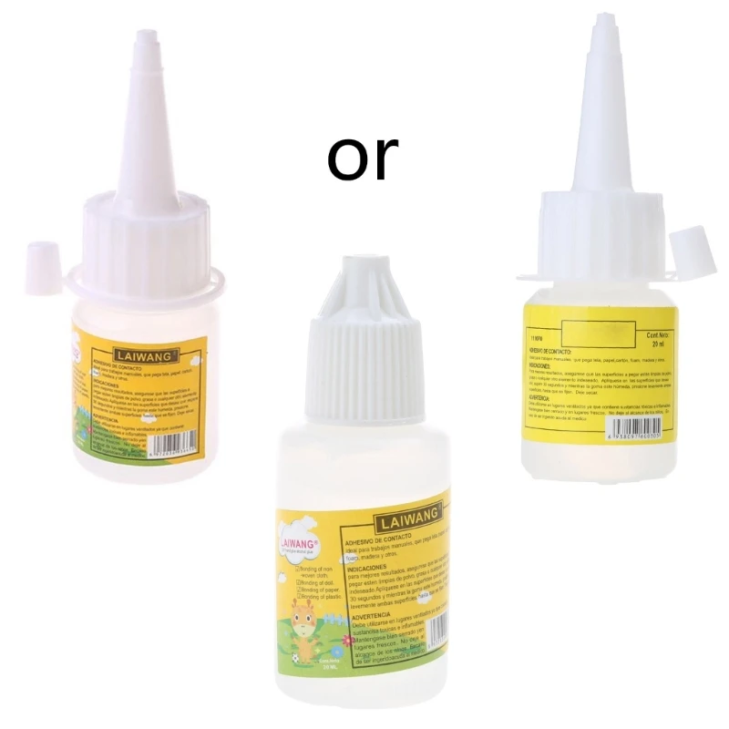 20/50/100 мл жидкий клей, спиртовой клей, текстильная ткань, канцелярские товары, скрапбукинг