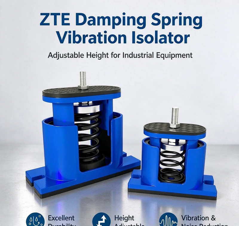 ZTE Style Adjustable Damping Spring Vibration Damper, Anti-Vibration Pad for Chiller & Cooling Tower Equipment
