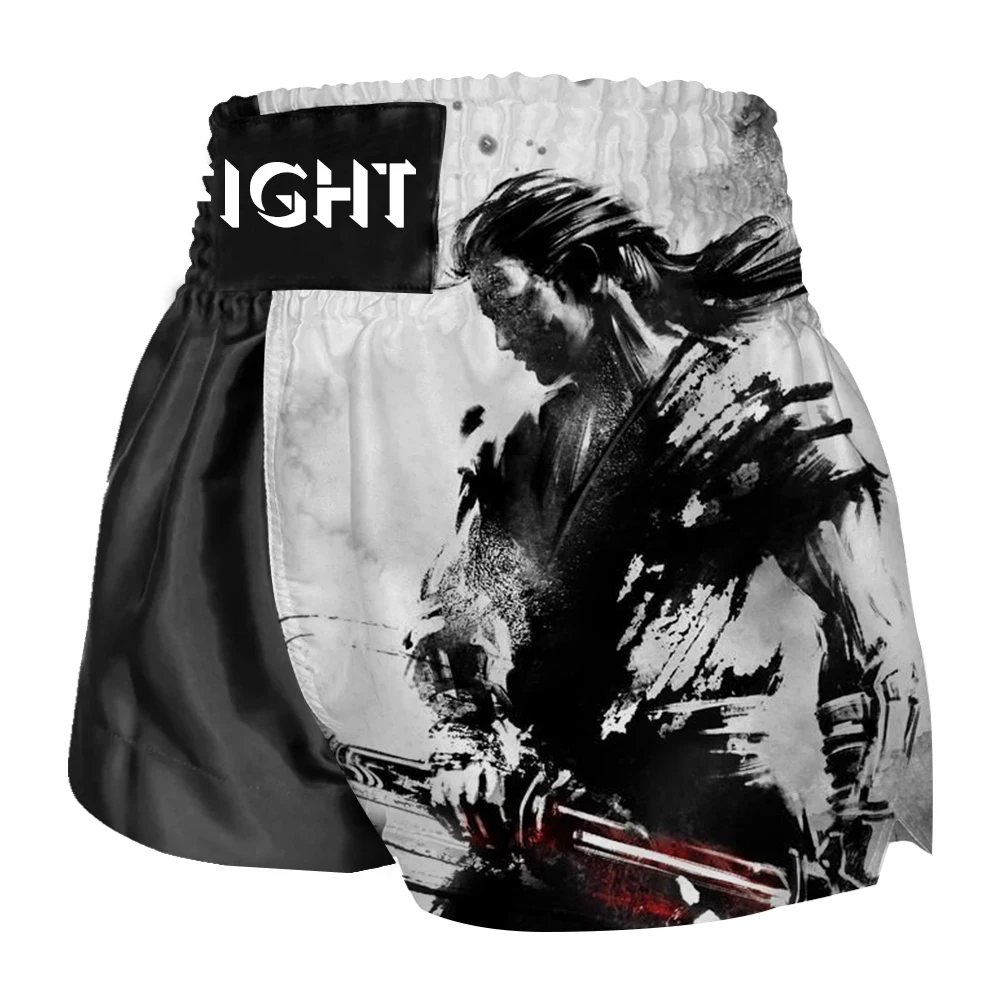 Muay Thai Boxing Shorts MMA Taekwondo Exercise Set Clothing Training Adult and Children Martial Arts Fitness ShortsMuay Thai sho