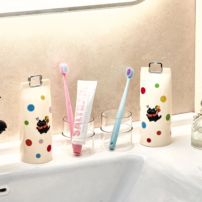 Three In One Travel Teeth Cup, Toothbrush, Toothpaste Storage Box, Multifunctional Portable Dental Appliance Storage Set