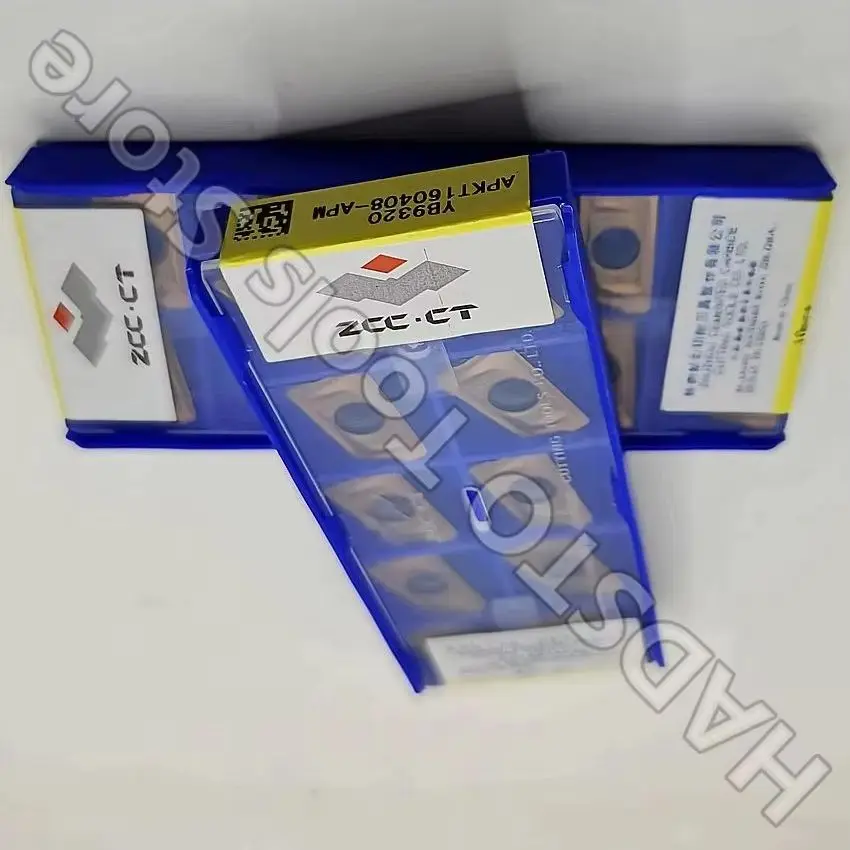 

APKT160408-APM YB9320 APKT160408 APKT YB9320 ZCC.CT CNC carbide inserts Milling inserts CNC blade For Stainless steel 10pcs/box