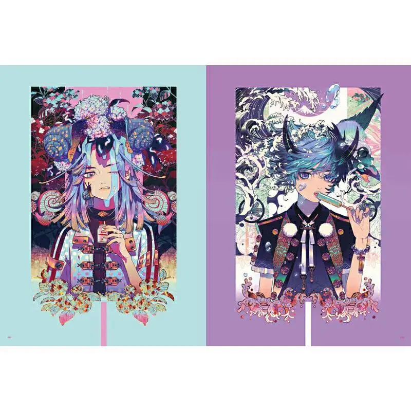 Thousands Of Colors Dazzling Autumn Akane Personal Drawing Collection Art Drawing Book Japanese Traditional Elements Innovative