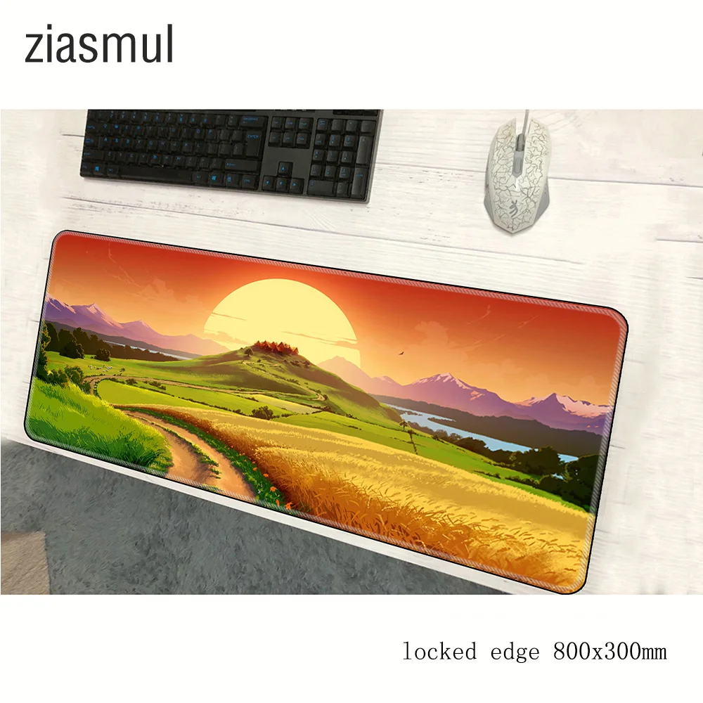 Sunset padmouse present accessory 900x400x2mm mouse pad gaming enterprise Birthday rubber mats keyboard mouse mat gamer