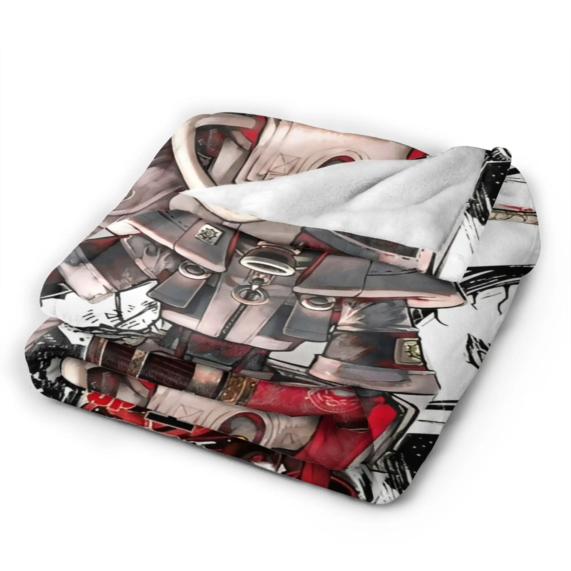 Anime Gachiakuta Flannel Blanket  Super Soft Throw Blanket for Outdoor Travel Office Comfortable Bedspread Sofa Bed Cover