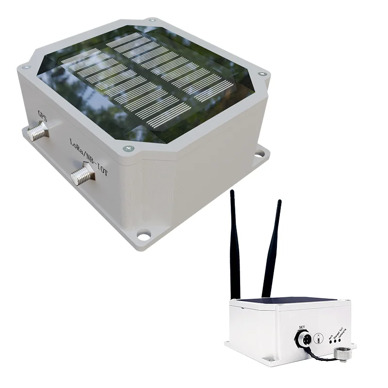 

AC108 Wireless Tilt Sensor Remote Transmission of Collected Data Dual-Axis Inclination Sensor Solar Panel Charging Waterproof