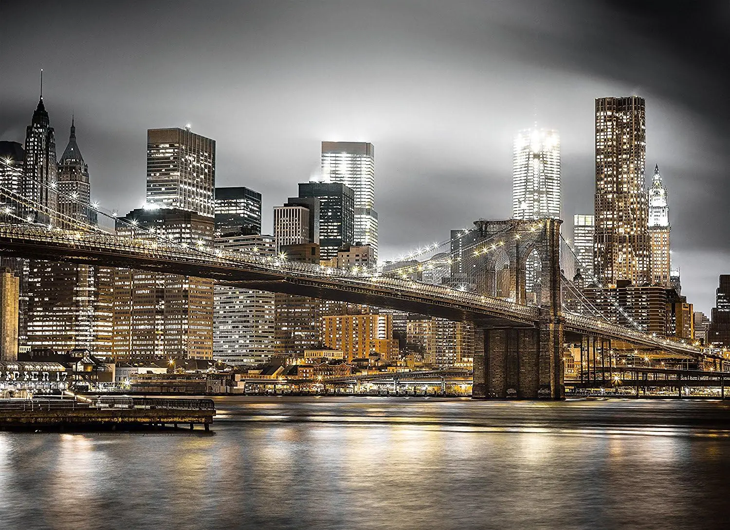 Adults New York Skyline Landscape Jigsaw Puzzles 1000/500/300/120 Pieces Stress Relief Entertainment Toys Wooden Puzzles Gifts