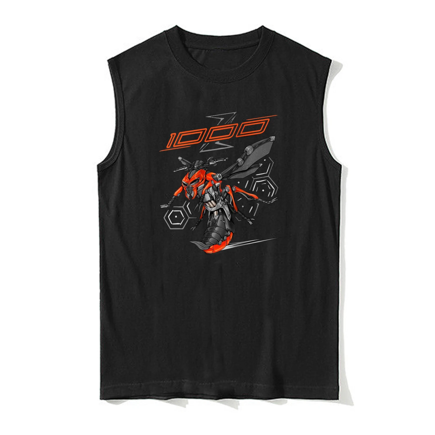 Retro Japanese Z1000 Motorcycle Hornet Inspired Tank Top New 100% Cotton O-Neck Summer Casual Mens Vests Sleeveless Tee Shirt