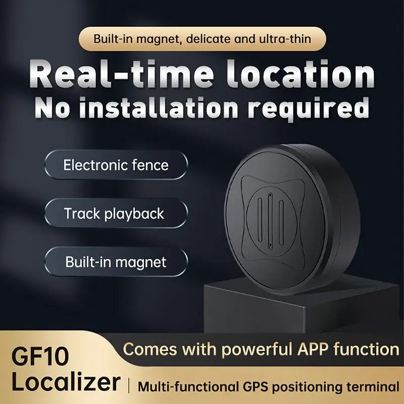 

GPS Trackers for Vehicles Real-Time Anti-Theft GPS Locator with Magnet Track Playback Tracking Devices Anti Lost Tracker