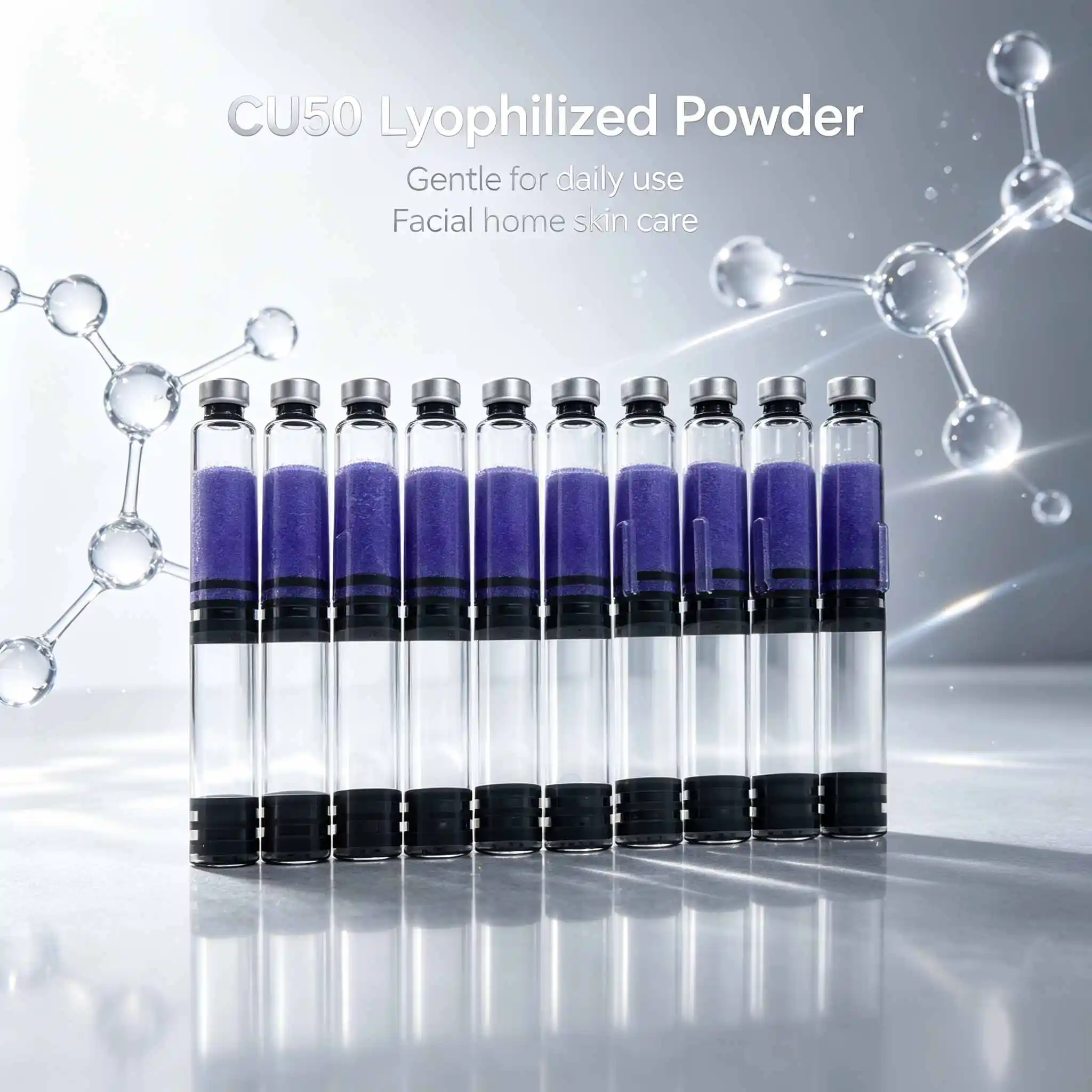 High-Quality CU Freeze-Dried Powder，Microneedling Skin Care，Moisturizing and hydrating，Adjustable Liquid Output