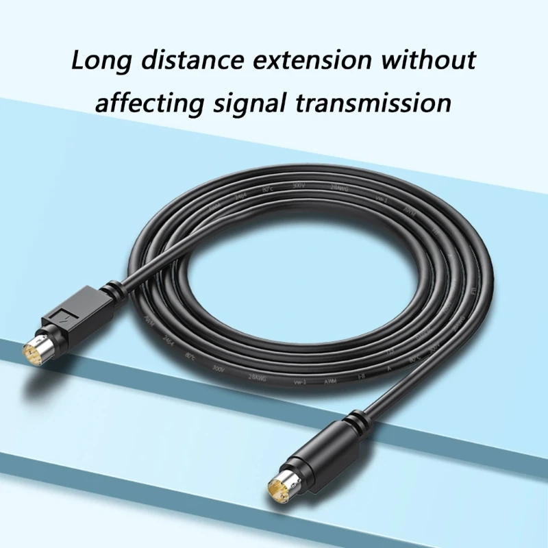 Y2GD Industrial Automation MD8 8Pin Full Copper Communication Line For Servo Programmers Multiple Connection 1M/2M