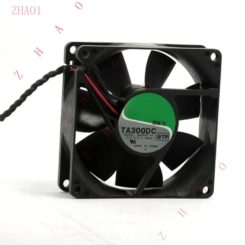 Z   1PC  for DC 24V 0.18A 2-Lines Inverter Cooling Fan TA300DC M33407-16 80*80*25mm