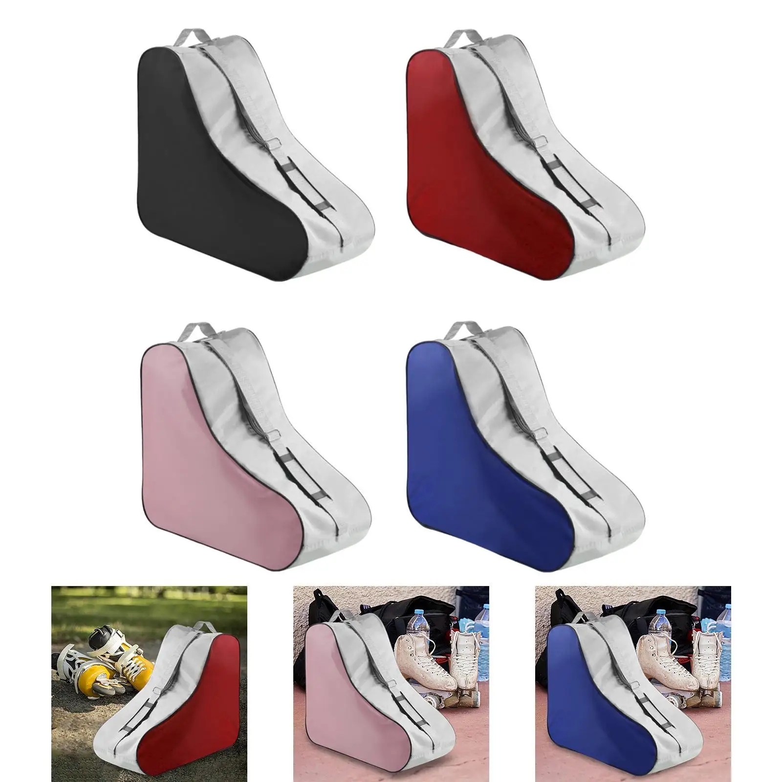 

Сумка для роликовых коньков с регулируемым ремнем, просторное отделение, детские роликовые коньки для хранения в путешествиях