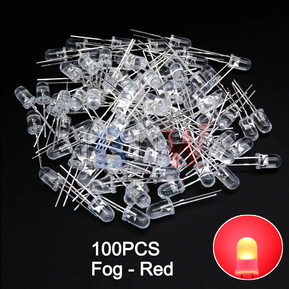 Variant: 100pcs Fog-Red