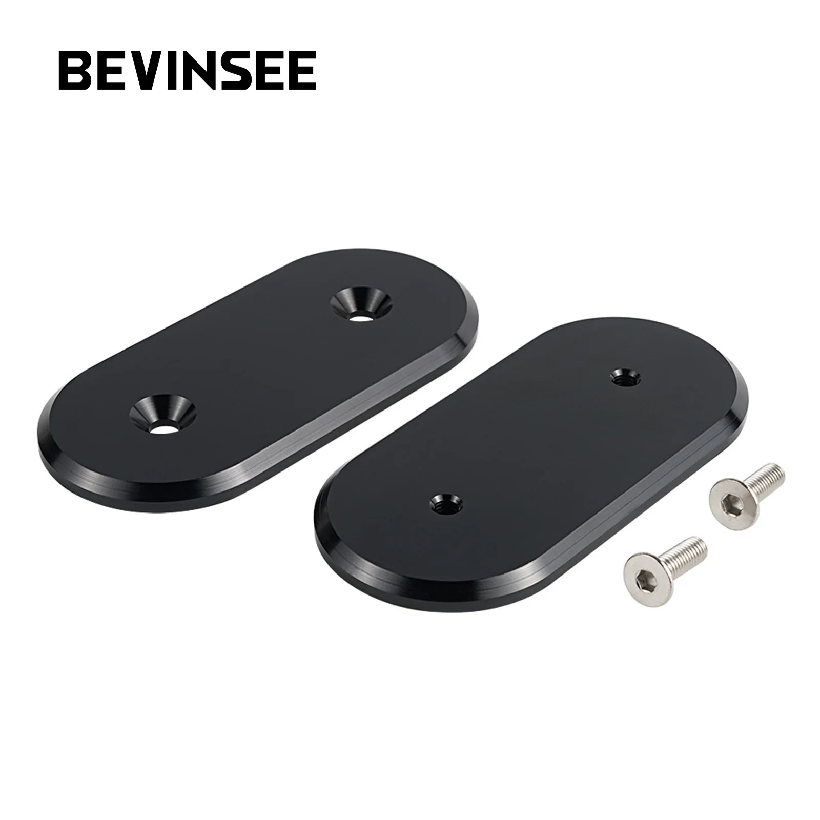 

BEVINSEE 2PCS Firewall A/C Delete Cover Block Off for Honda Civic for Honda Del Sol for Acura Integra