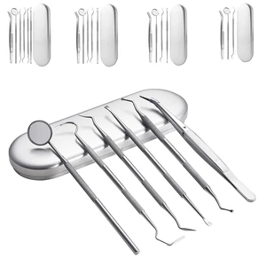 Diş Aynası Orak Tartar Ölçekleyici, Spatula, Dişlerinizi, Laboratuar Ekipmanlarınızı ve Diş Hekiminden Hediyenizi Alın, diş Hijyeni, Diş Temizleme Aletleri 8 en çok satan, diş hekimleri için hediyeler-no. 8