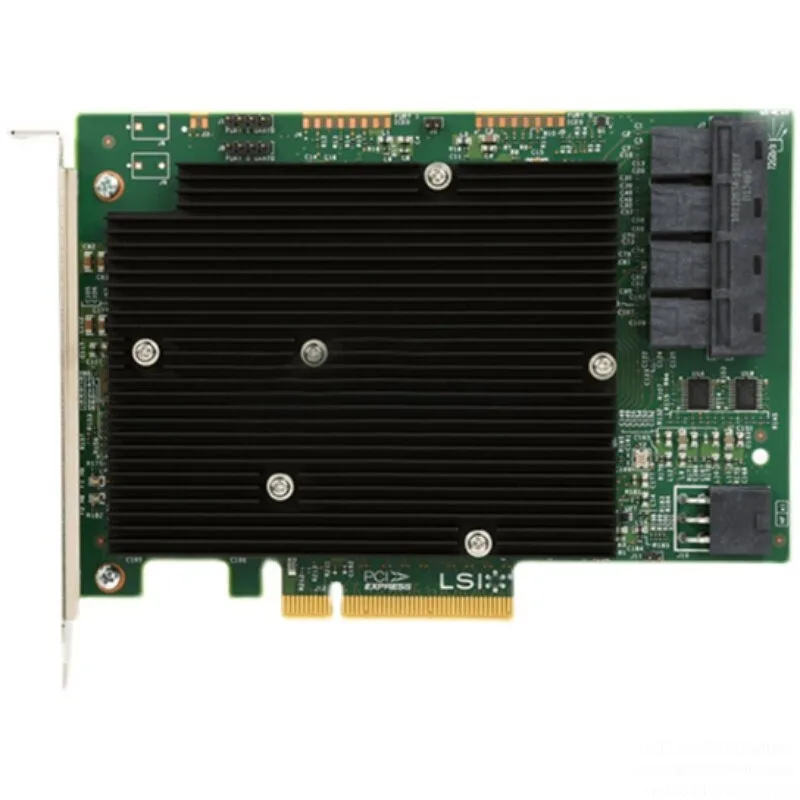 New 00447 SAS 9300-16i IT mode 12Gb/s HBA16 drive pass-through 3008 NAS