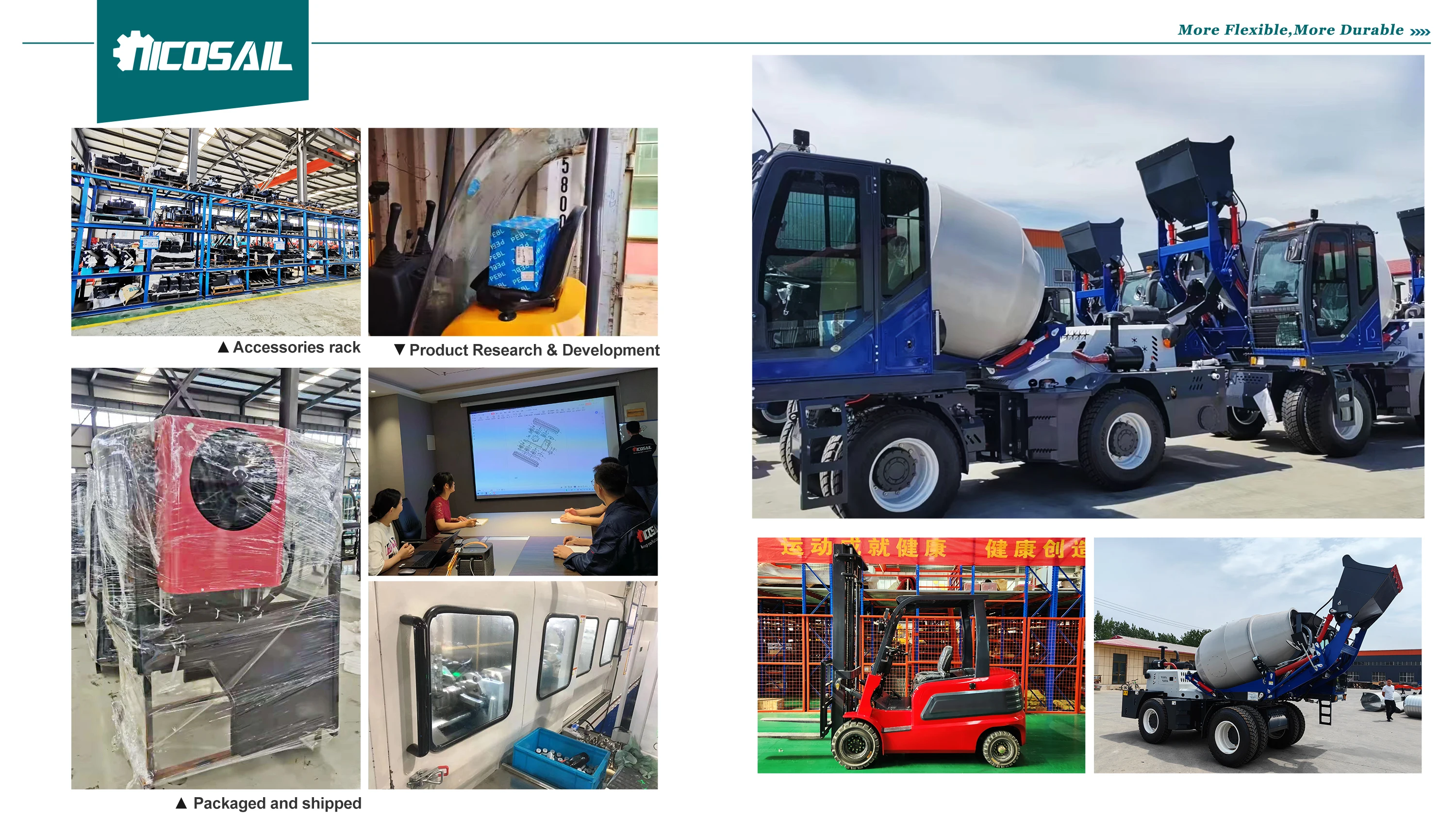 4 Kubikmeter 4x4 Diesel Selbstladender Betonmischer-LKW, Kleiner Mobiler Betonmischer-LKW zum Verkauf – Detail 10