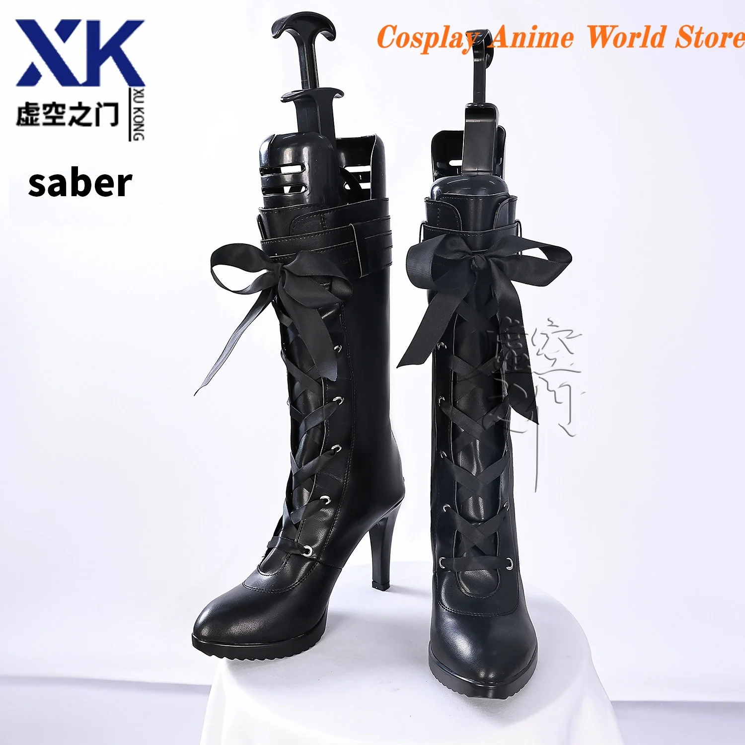 

In stock Honkai Star Rail Saber Cosplay Shoes Destruction style Halloween Women Role Play Shoes Fate/stay night mIHOYO Game