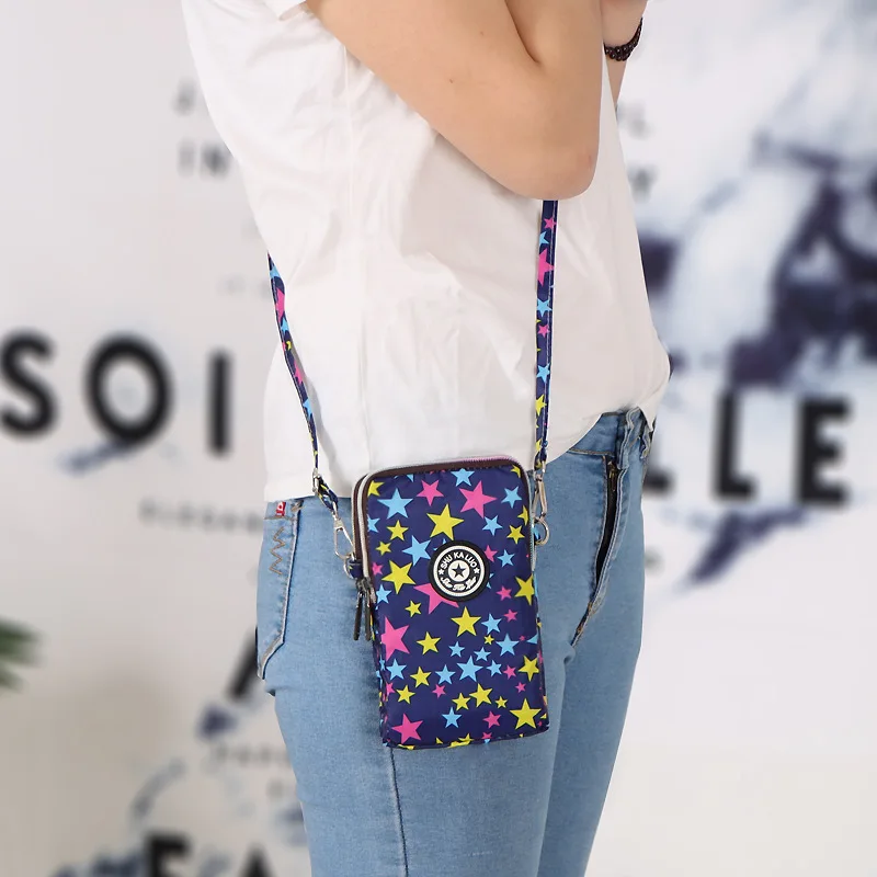 Mini Vertical Mobile Phone Bag For Women Fashionable Smartphone Bag Shoulder Coin Purse Portable Personalized Crossbody Bag