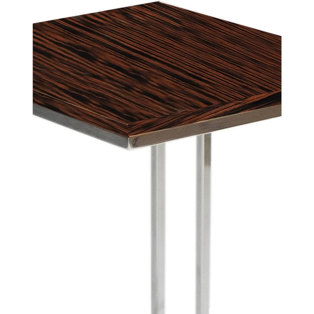 طاولة جانبية للكرسي من خشب القمح مستطيلة - تصميم حديث لمساحات المعيشة المنزلية #6