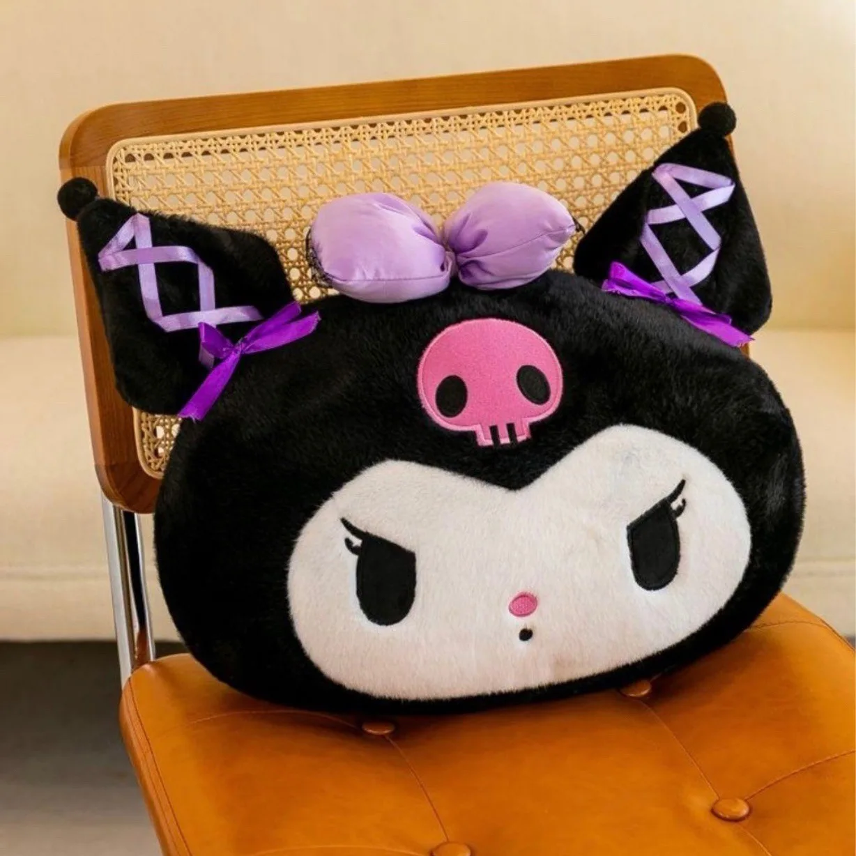

Miniso's new Kulomi Plush Melody Cushion Pillow Seat Back