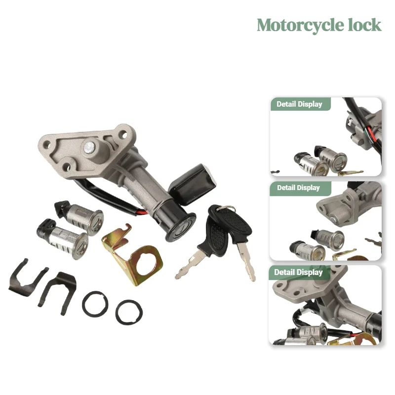 Exclusively Crafted Motorcycle Scooter Ignition Switch Lock Set for GY6150 Engine Models