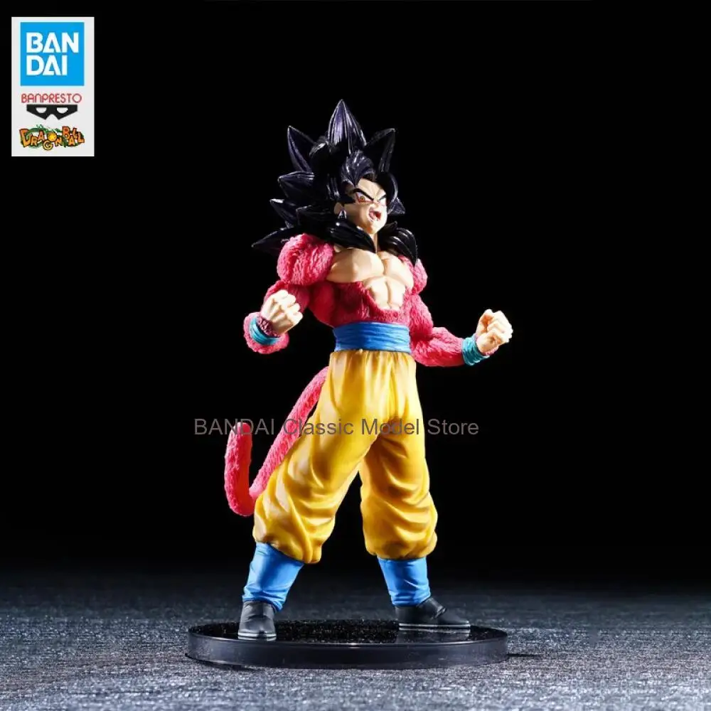 BANPRESTO النموذج الأصلي لعبة دراغون بول دم سايان-Special III سون جوكو الشكل أنيمي لعبة مجسمة هدية للطفل صندوق رغوة التعبئة والتغليف